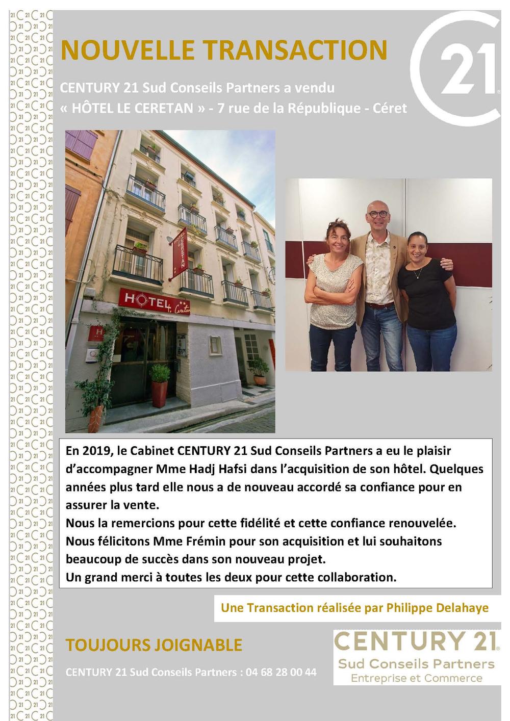 Nouvelle transaction